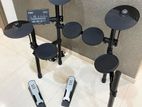 YAMAHA-DTX402-K Electronic Drum Kit Set with MIDI & Silent Kick Pedal