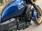 Yamaha FZ-X Blue official bs6 2024