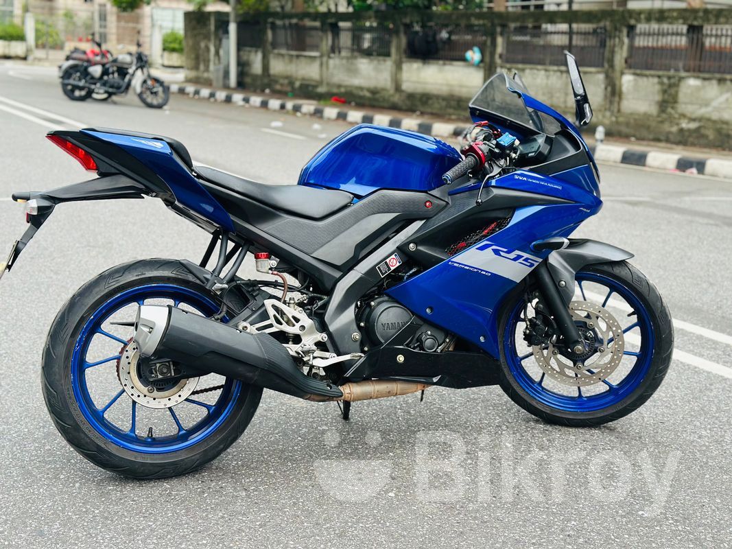Yamaha R15 Blue abs 2021 for Sale Mirpur Bikroy