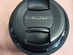 Yangnuo Yn50mm Lens Canon Mount