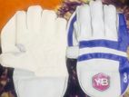 YB Wicket keeping gloves