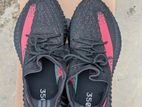 Yeezy 350 Black Red