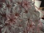 Ribbon flower bouquet