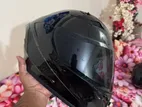 Yohe glossy black helmet