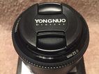 Yongnuo EF YN 50mm f/1.8 MF Lens for Canon