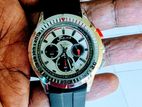 ZAZ -MA Chrono Watch Beautiful Steel Design 100% Genuine