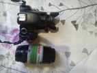 Cannon 550D with lens for sale